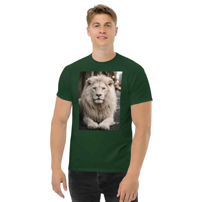 Urban White Lion Graphic Tee - 30