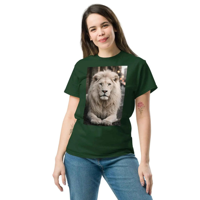 Urban White Lion Graphic Tee - 10