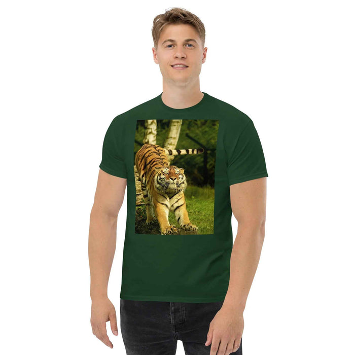 Power Stretch Tiger – Wild Strength Nature Tee Design
