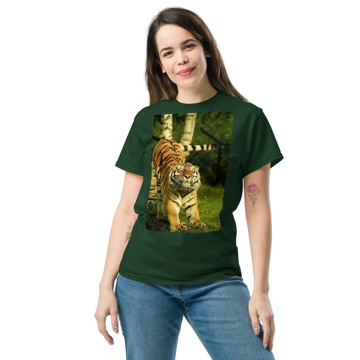 Power Stretch Tiger – Wild Strength Nature Tee Design