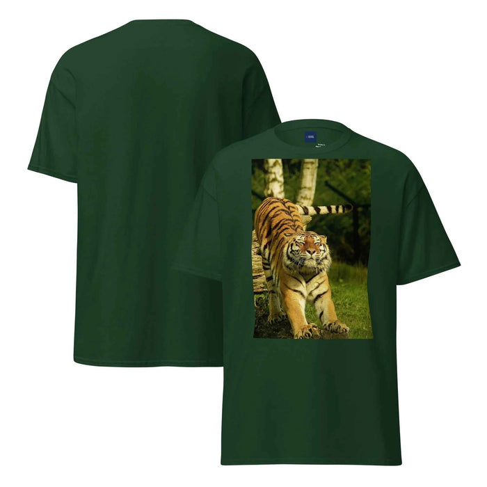 Power Stretch Tiger – Wild Strength Nature Tee Design