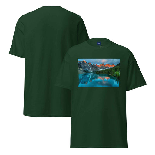 Breathtaking alpine landscape Unisex classic tee