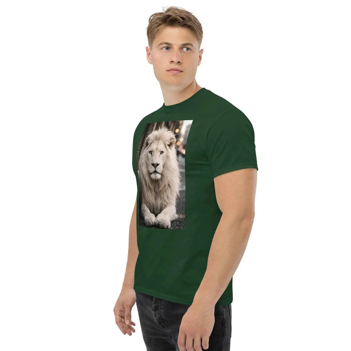 Urban White Lion Graphic Tee - 34