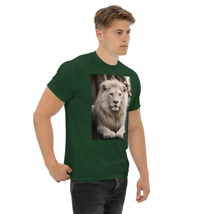 Urban White Lion Graphic Tee - 35