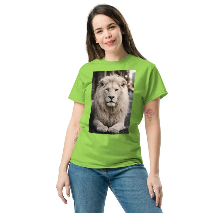 Urban White Lion Graphic Tee - 22