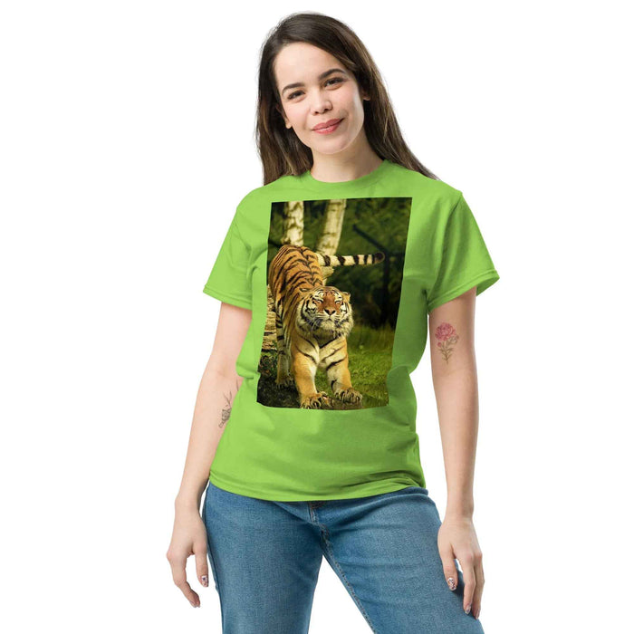 Power Stretch Tiger – Wild Strength Nature Tee Design