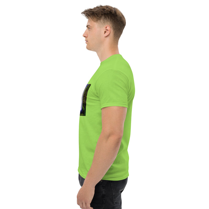 Golden Sunset Waterfall Serenity - unisex classic tee - The Outfit.