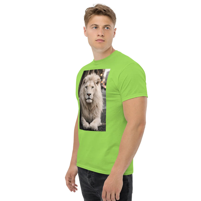 Urban White Lion – Street King Premium Graphic Tee - The Outfit.