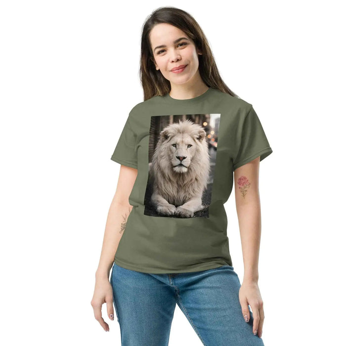 Urban White Lion Graphic Tee - 13