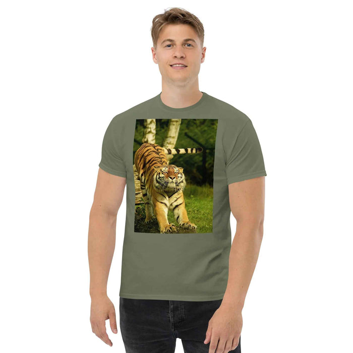 Power Stretch Tiger – Wild Strength Nature Tee Design