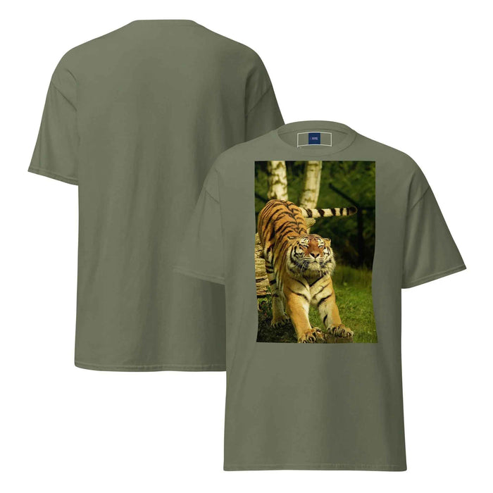 Power Stretch Tiger – Wild Strength Nature Tee Design