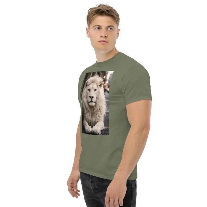 Urban White Lion Graphic Tee - 40