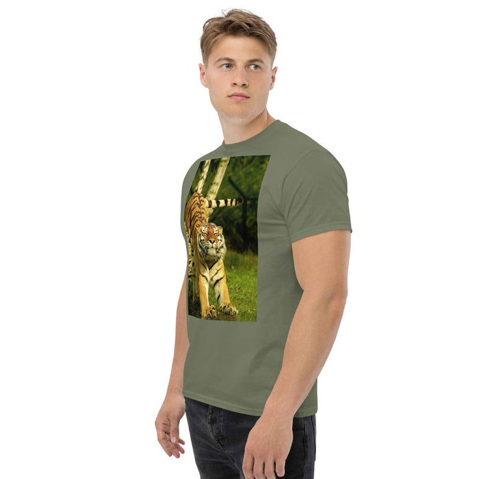 Power Stretch Tiger – Wild Strength Nature Tee Design