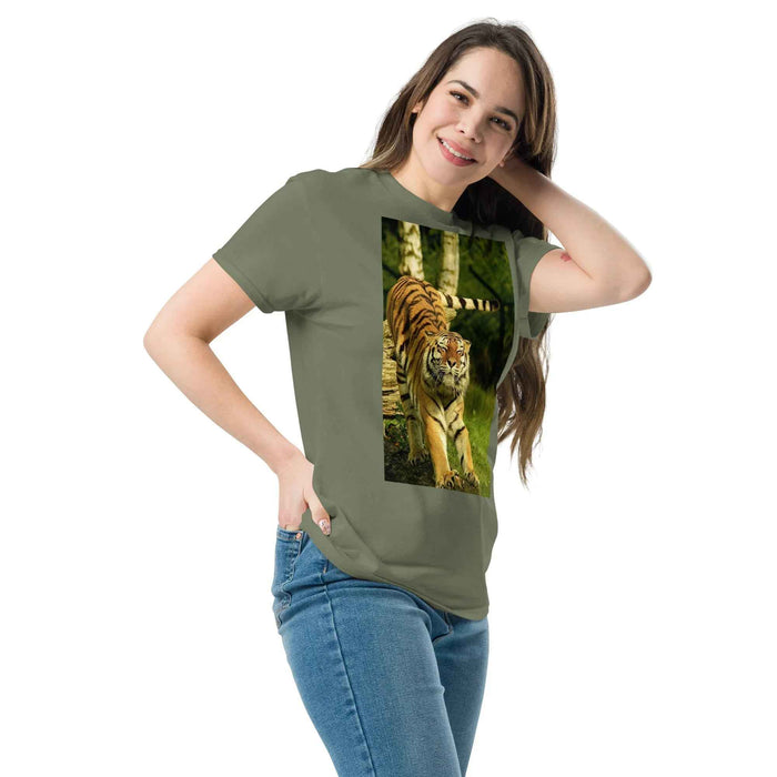 Power Stretch Tiger – Wild Strength Nature Tee Design