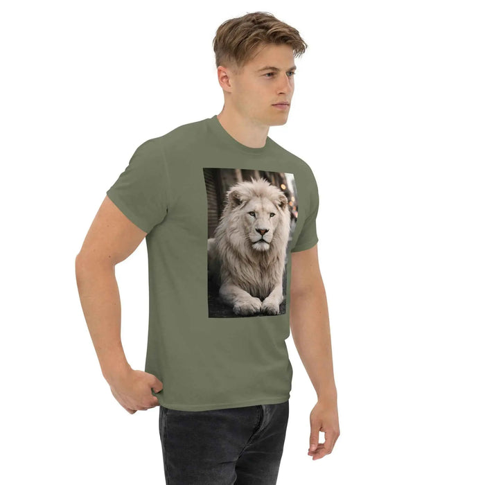 Urban White Lion Graphic Tee - 41