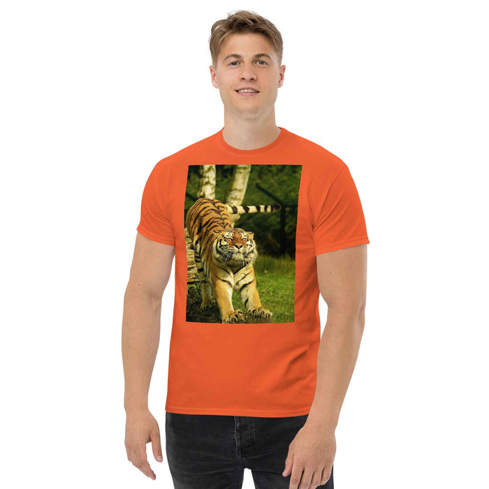 Power Stretch Tiger – Wild Strength Nature Tee Design