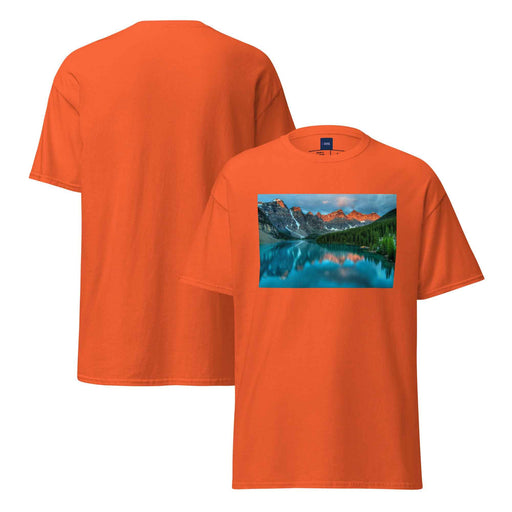 Breathtaking alpine landscape Unisex classic tee