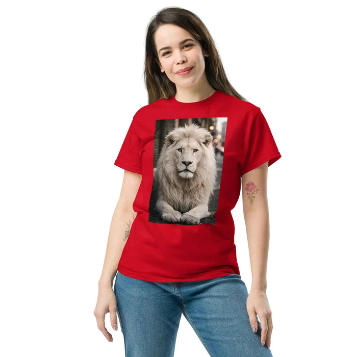 Urban White Lion Graphic Tee - 7