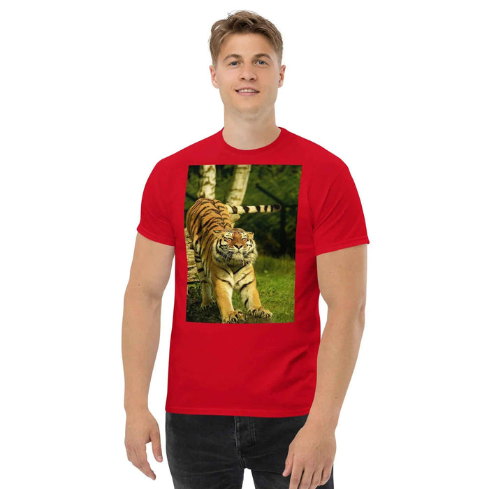 Power Stretch Tiger – Wild Strength Nature Tee Design