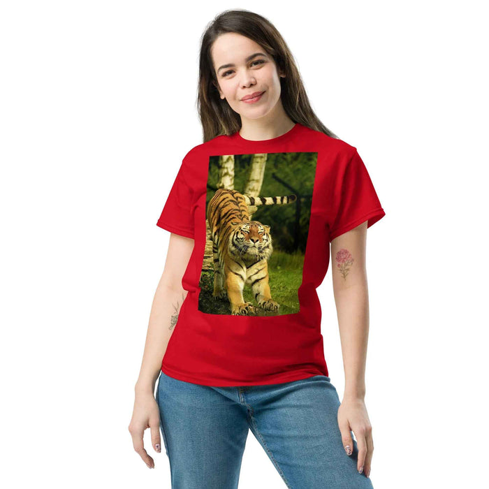 Power Stretch Tiger – Wild Strength Nature Tee Design