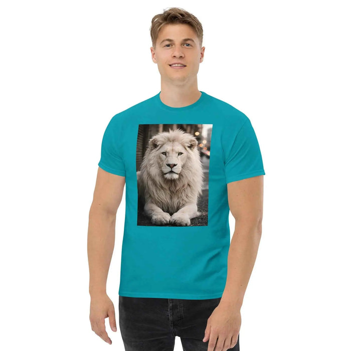 Urban White Lion – Street King Premium Graphic Tee