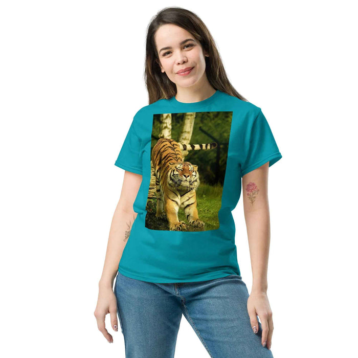 Power Stretch Tiger – Wild Strength Nature Tee Design